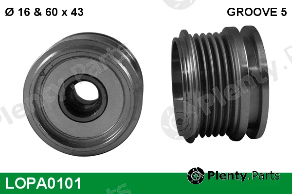 Lucas LOPA0101 — Alternator Freewheel Clutch