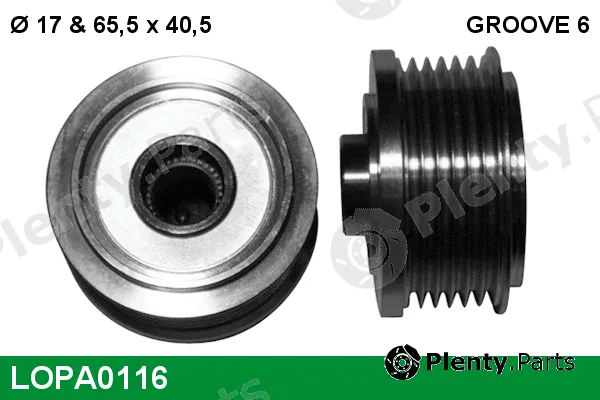 Lucas LOPA0116 — Alternator Freewheel Clutch
