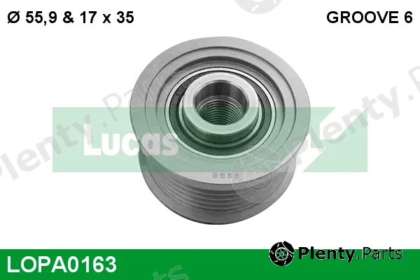 Lucas LOPA0163 — Alternator Freewheel Clutch