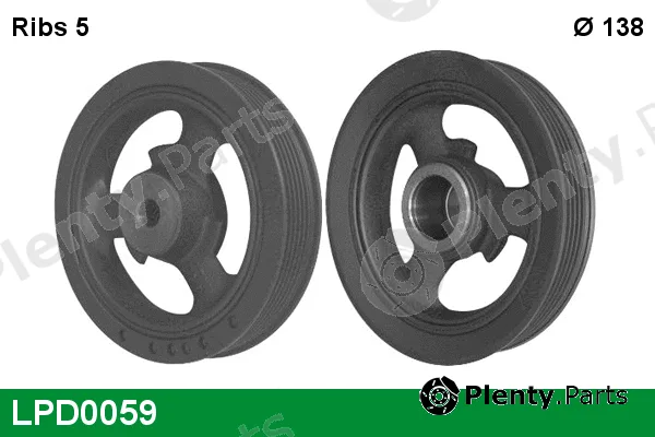 Lucas LPD0059 — Belt Pulley, crankshaft