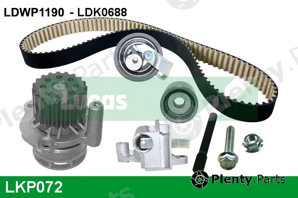 Lucas LKP072 — Water Pump & Timing Belt Kit