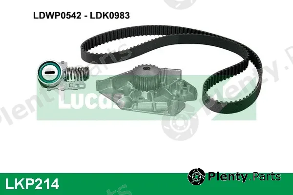 Lucas LKP214 — Water Pump & Timing Belt Kit