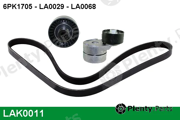 Lucas LAK0011 — V-Ribbed Belt Set
