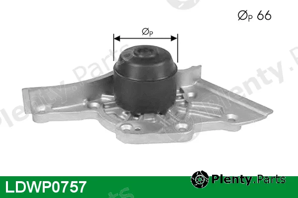 Lucas LDWP0757 — Water Pump, engine cooling