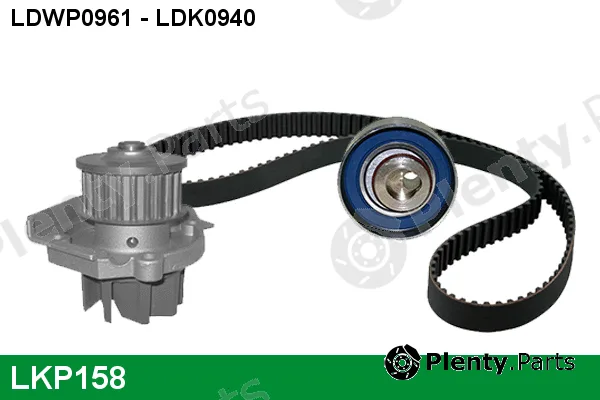 Lucas LKP158 — Water Pump & Timing Belt Kit