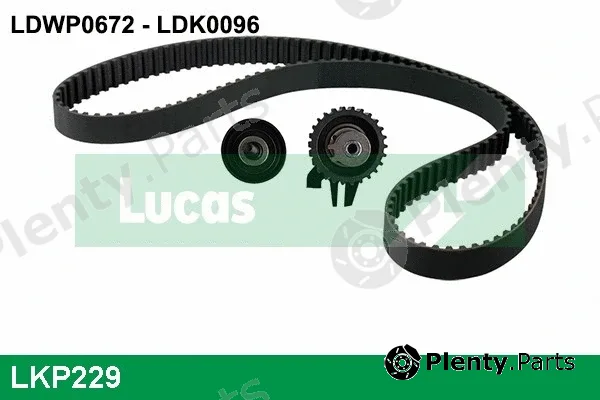 Lucas LKP229 — Water Pump & Timing Belt Kit