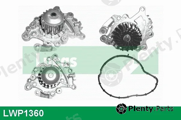 Lucas LWP1360 — Water Pump, engine cooling