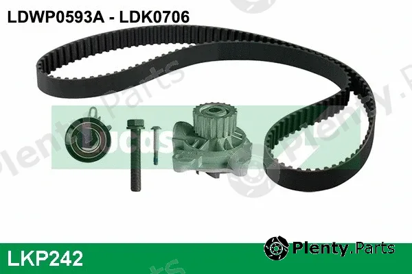 Lucas LKP242 — Water Pump & Timing Belt Kit