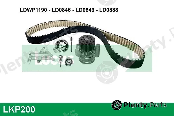 Lucas LKP200 — Water Pump & Timing Belt Kit