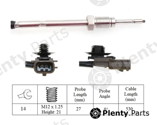 Lucas LGS7257 — Sensor, exhaust gas temperature