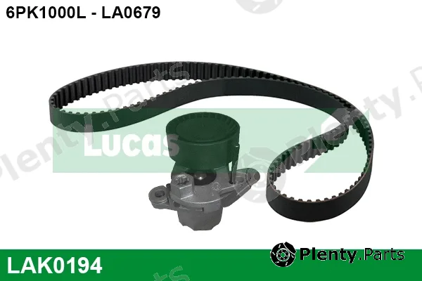 Lucas LAK0194 — V-Ribbed Belt Set