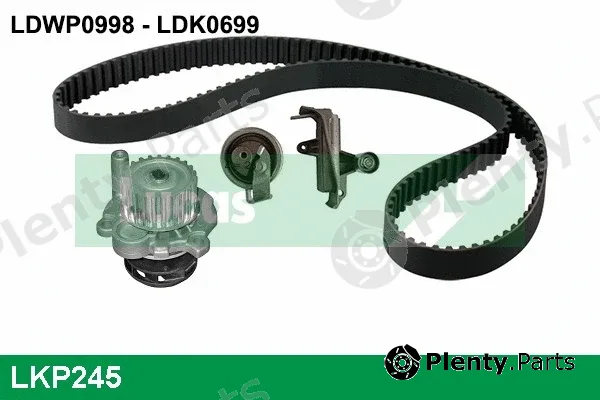 Lucas LKP245 — Water Pump & Timing Belt Kit