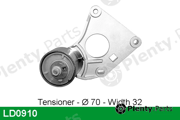 Lucas LD0910 — Tensioner Pulley, timing belt