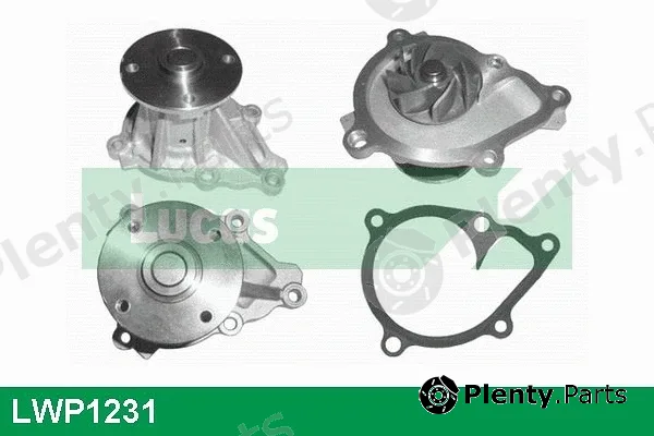 Lucas LWP1231 — Water Pump, engine cooling