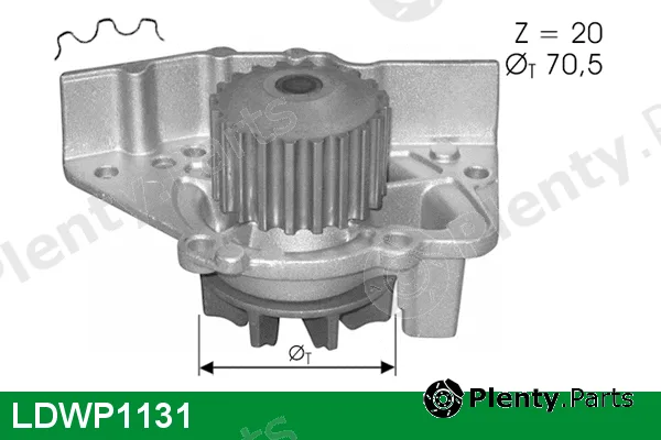 Lucas LDWP1131 — Water Pump, engine cooling