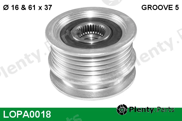 Lucas LOPA0018 — Alternator Freewheel Clutch