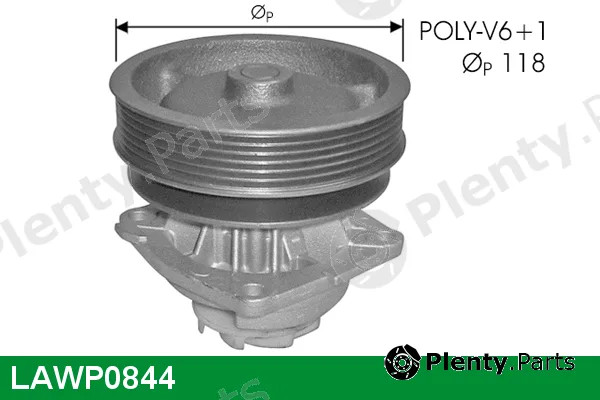 Lucas LAWP0844 — Water Pump, engine cooling