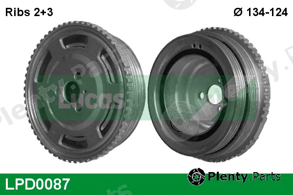 Lucas LPD0087 — Belt Pulley, crankshaft
