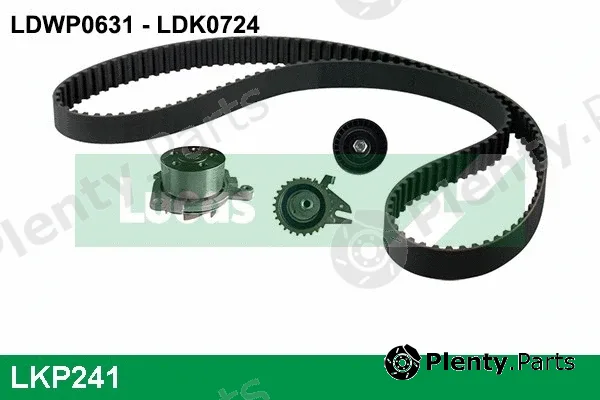 Lucas LKP241 — Water Pump & Timing Belt Kit