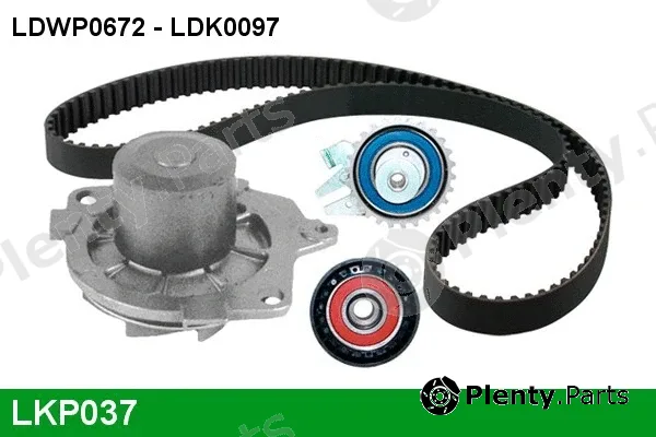 Lucas LKP037 — Water Pump & Timing Belt Kit