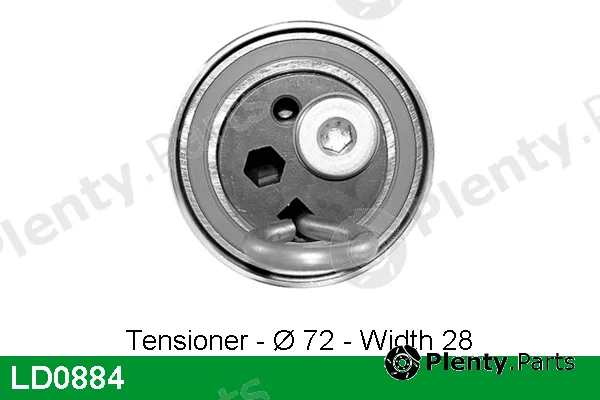 Lucas LD0884 — Tensioner Pulley, timing belt
