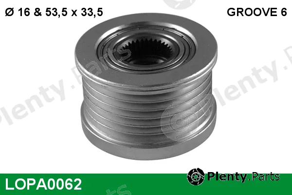 Lucas LOPA0062 — Alternator Freewheel Clutch