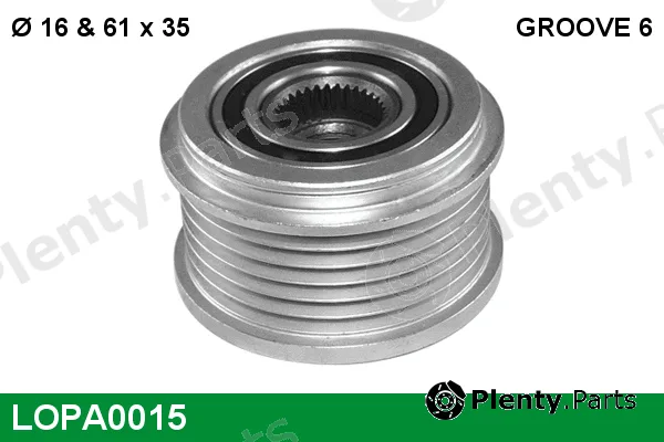 Lucas LOPA0015 — Alternator Freewheel Clutch
