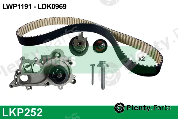 Lucas LKP252 — Water Pump & Timing Belt Kit