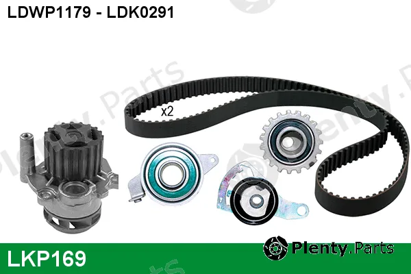 Lucas LKP169 — Water Pump & Timing Belt Kit