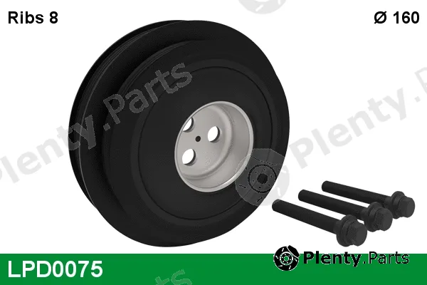Lucas LPD0075 — Belt Pulley, crankshaft