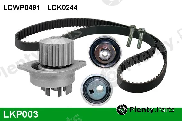 Lucas LKP003 — Water Pump & Timing Belt Kit