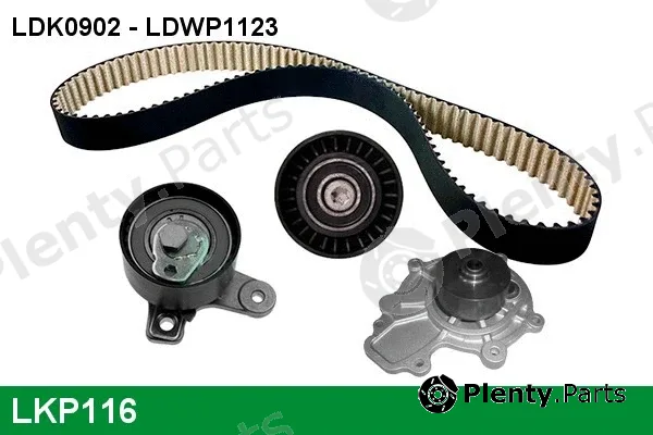 Lucas LKP116 — Water Pump & Timing Belt Kit