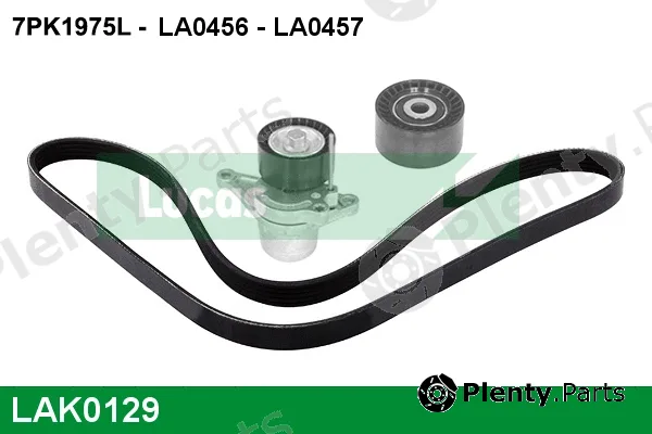 Lucas LAK0129 — V-Ribbed Belt Set