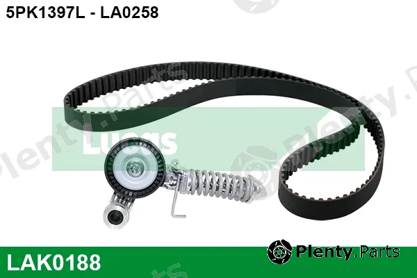 Lucas LAK0188 — V-Ribbed Belt Set