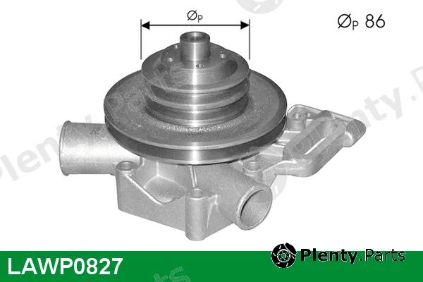 Lucas LAWP0827 — Water Pump, engine cooling