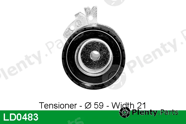 Lucas LD0483 — Tensioner Pulley, timing belt