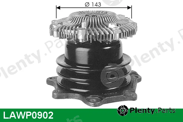 Lucas LAWP0902 — Water Pump, engine cooling