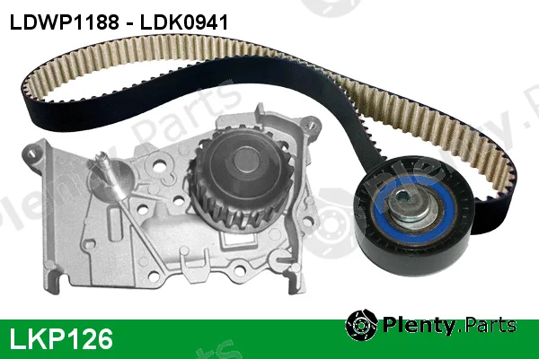 Lucas LKP126 — Water Pump & Timing Belt Kit