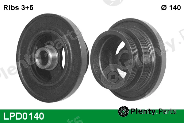 Lucas LPD0140 — Belt Pulley, crankshaft