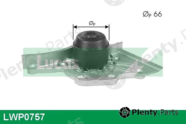 Lucas LWP0757 — Water Pump, engine cooling