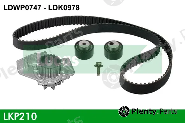 Lucas LKP210 — Water Pump & Timing Belt Kit