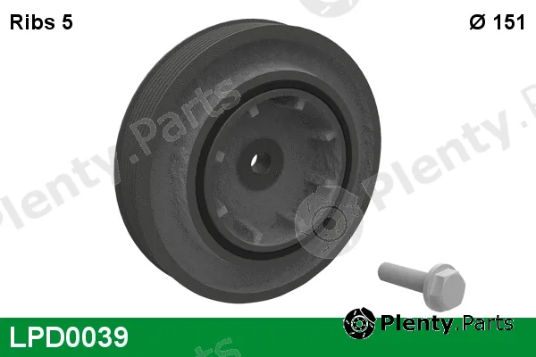 Lucas LPD0039 — Belt Pulley, crankshaft