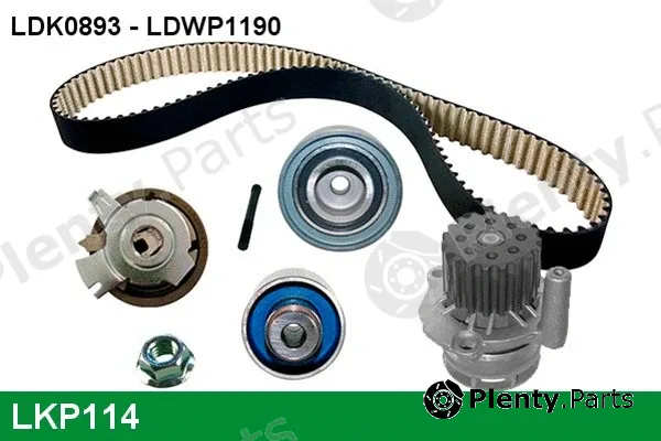 Lucas LKP114 — Water Pump & Timing Belt Kit