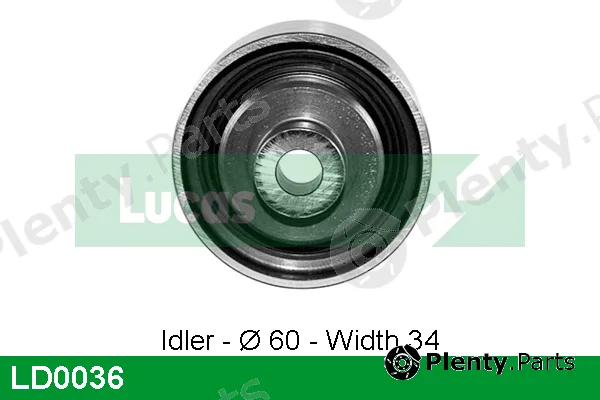 Lucas LD0036 — Tensioner Pulley, timing belt