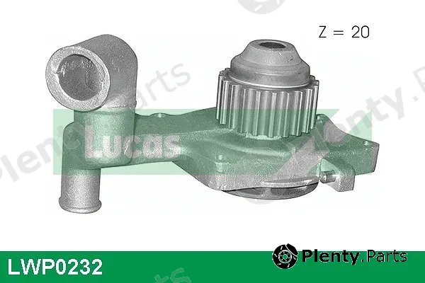 Lucas LWP0232 — Water Pump, engine cooling