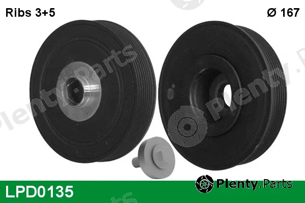 Lucas LPD0135 — Belt Pulley, crankshaft