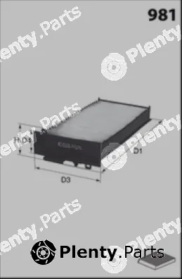 Lucas LFCP130 — Filter, cabin air