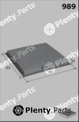 Lucas LFCP238 — Filter, cabin air