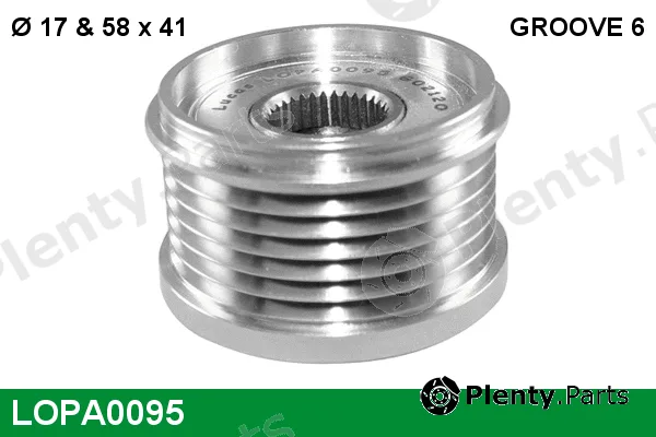 Lucas LOPA0095 — Alternator Freewheel Clutch