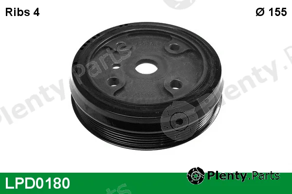 Lucas LPD0180 — Belt Pulley, crankshaft